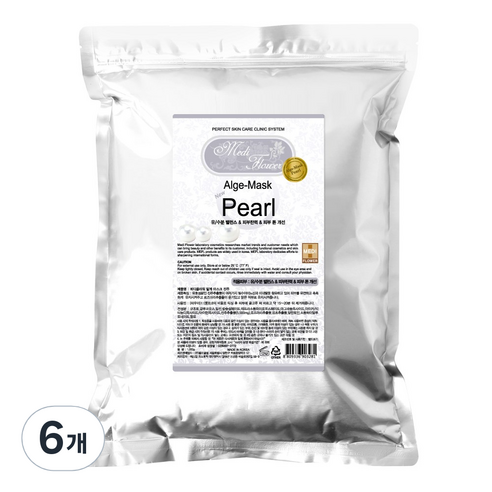 메디플라워 모델링팩 진주 500g, 1개, 6개