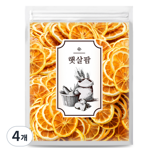 햇살팜 건조 레몬 슬라이스 프리미엄급, 4개, 50g