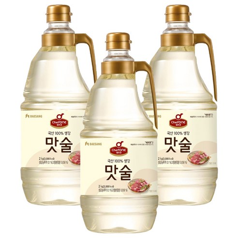 쉐프원 맛술, 2kg, 3개