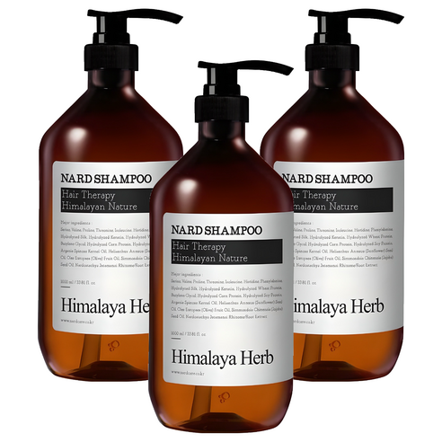 나드 샴푸 시그니처, 1L, 3개