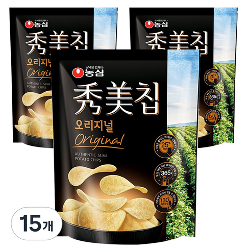수미칩 오리지널, 85g, 15개
