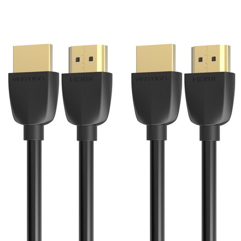 벤션 슈퍼포터블 HDMI 2.0 케이블, 2개, 1m