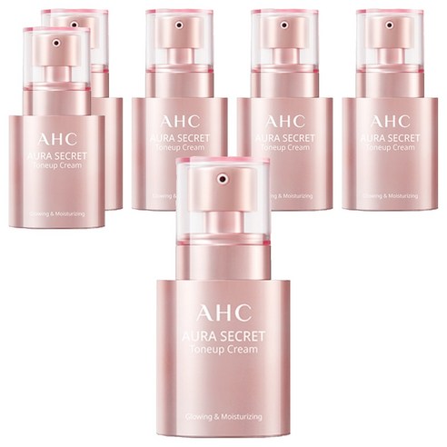 AHC 아우라 시크릿 톤업 CC크림 SPF30 PA++, 30g, 6개