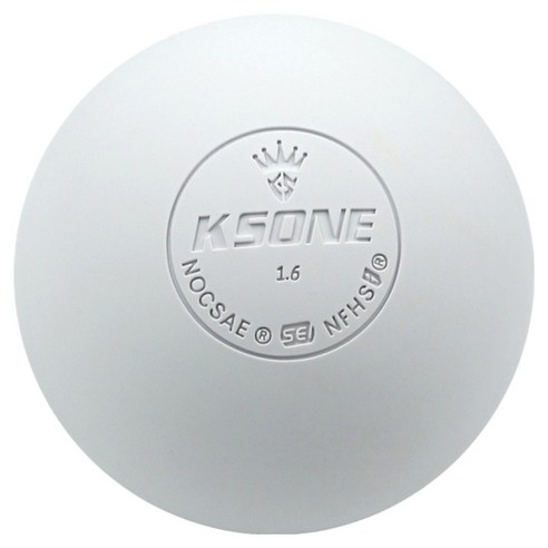 KSONE 스카위즈 근육 이완 마사지 볼, 1개, 화이트