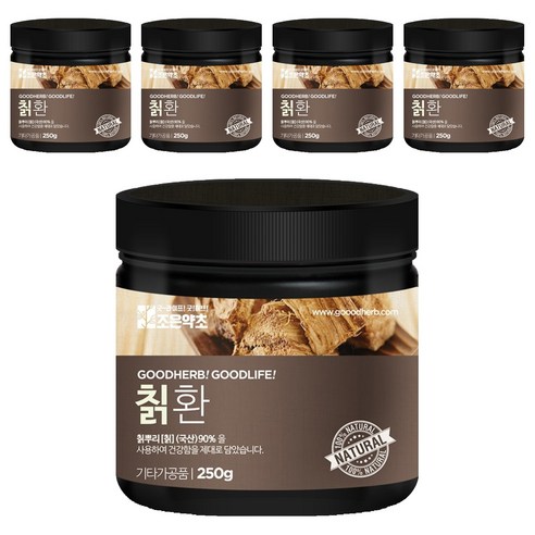 조은약초 프리미엄 칡환, 5개, 250g