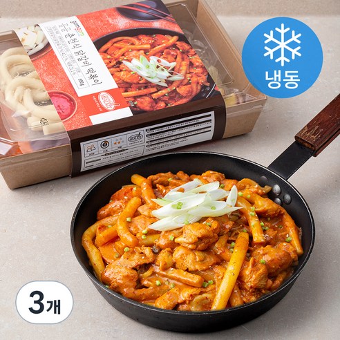 곰곰 춘천식 닭갈비 떡볶이, 950g, 3개