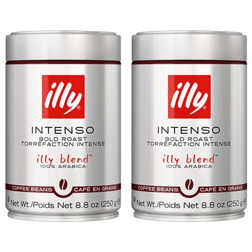 일리커피 다크 원두 250g (7723) illy DARK 250GR BEANS, 2개, 홀빈(분쇄안함)