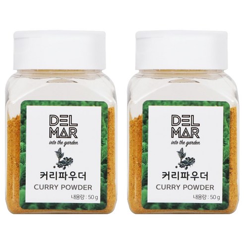 딜리셔스마켓 커리 파우더 소형, 50g, 2개
