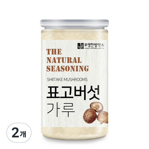 부영한방약초 표고버섯가루, 100g, 2개