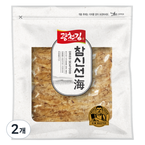 참신선해 구운 양태포, 300g, 2개