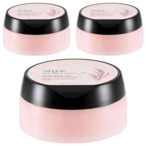 더페이스샵 미감수 브라이트 클렌징 크림, 200ml, 3개