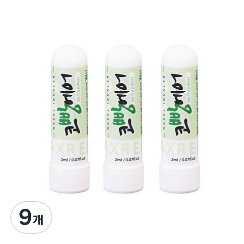 코빵에어 아로마 코 흡입기 릴렉스 2ml, 9개