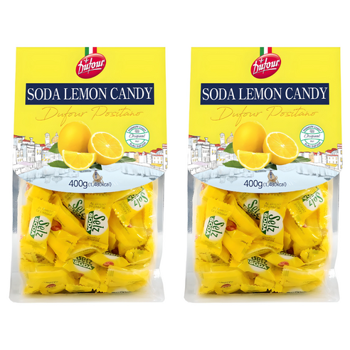 듀포 포지타노 소다레몬캔디, 400g, 2개
