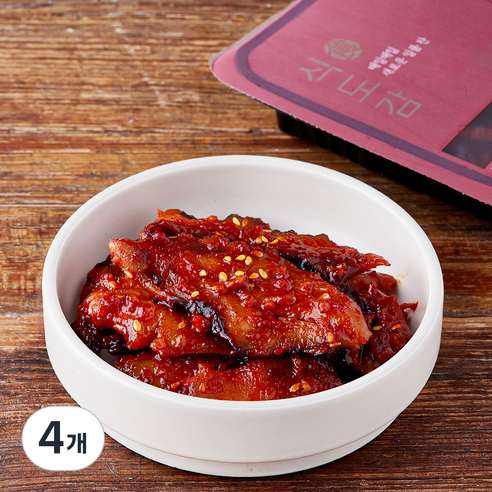 바다원 식도감 가문어조림, 100g, 4개