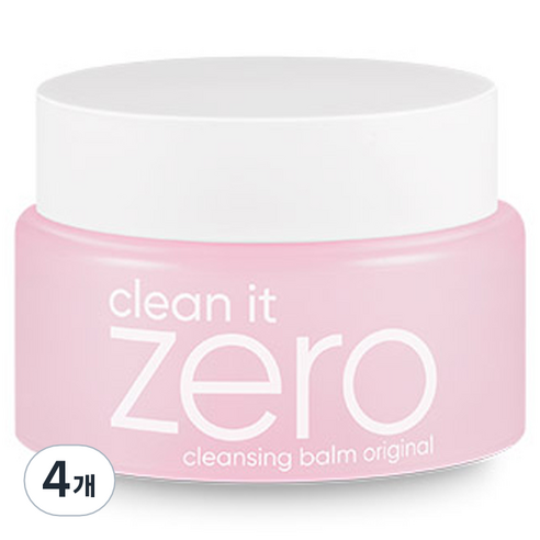 바닐라코 클린 잇 제로 클렌징밤 오리지널, 25ml, 4개