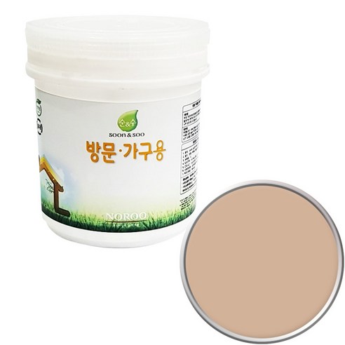 순앤수 방문 가구용 페인트 1L, 핫초코 NR1113