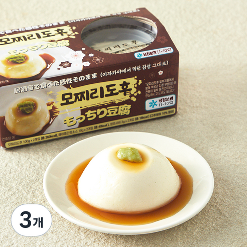 모찌리도후 2개입, 200g, 3개