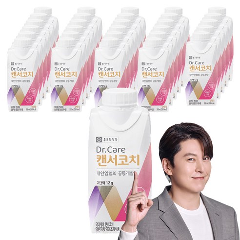 종근당건강 닥터케어 캔서코치 암환자 영양식, 200ml, 36개