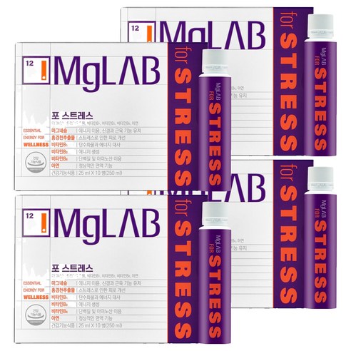 마그랩 포 스트레스, 250ml, 4개