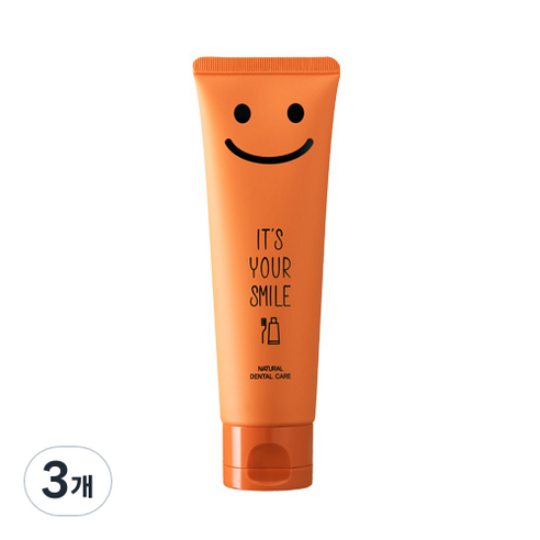 베베가닉 잇츠유어 스마일 씨 치약 유아용, 100g, 3개
