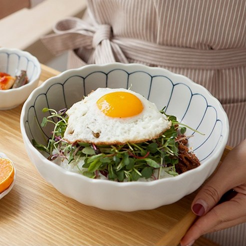 니코트 데이지 면기 비빔기, 혼합 색상, 4개입