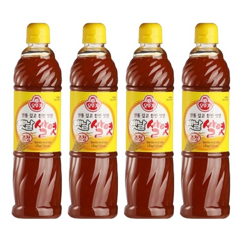 오뚜기 옛날 조청 쌀엿, 1.2kg, 4개