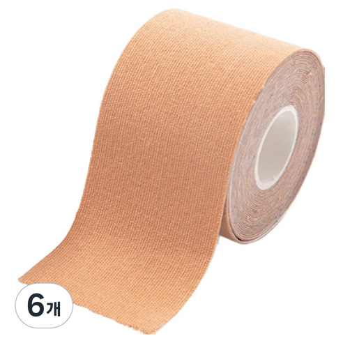 씨티컴퍼니 잘라쓰는 타투 문신 흉터 가리개 커버 테이프, 6개, 스킨