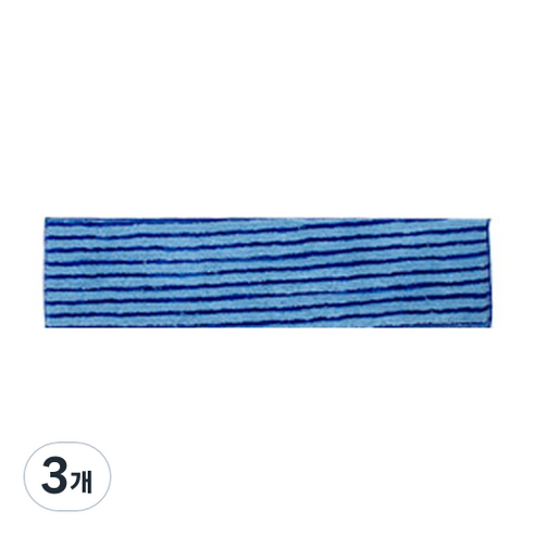 월드크린 초극세사 쓱싹패드 교체형걸레 120cm, 3개