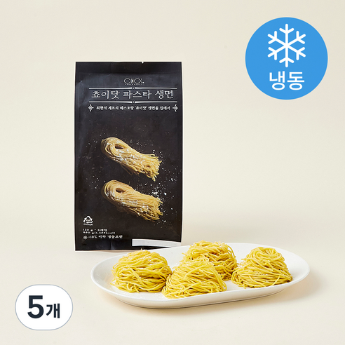 최현석의쵸이닷 파스타 생면 4입 (냉동), 480g, 5개