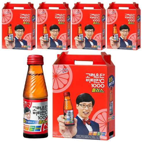 고려은단 비타민C 1000 플러스, 100ml, 100개