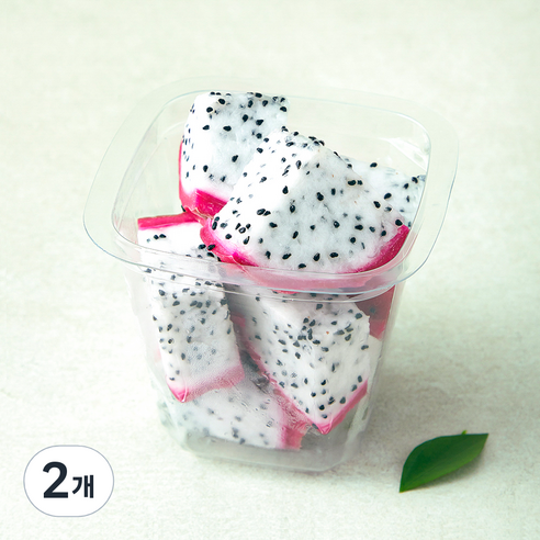 농협100 과일친구들 컵과일 용과, 160g, 2개