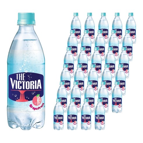 웅진빅토리아 자몽 탄산음료, 500ml, 80개