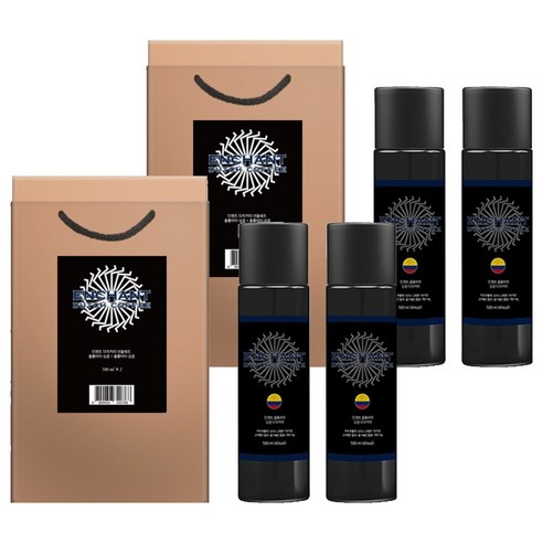 인첸트 더치커피 선물세트, 콜롬비아 싱글 500ml x 2p, 2세트
