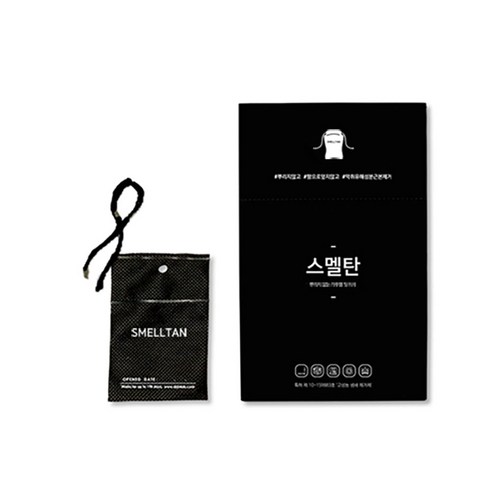 닥터진랩 스멜탄 탈취제 블랙, 30g, 1개