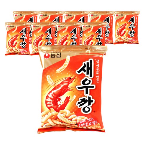 새우깡, 90g, 10개