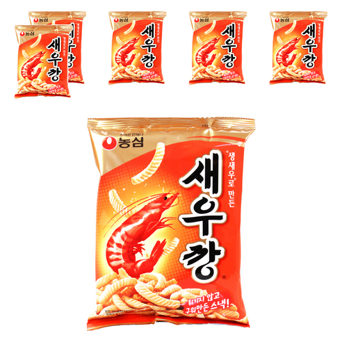 새우깡, 90g, 6개