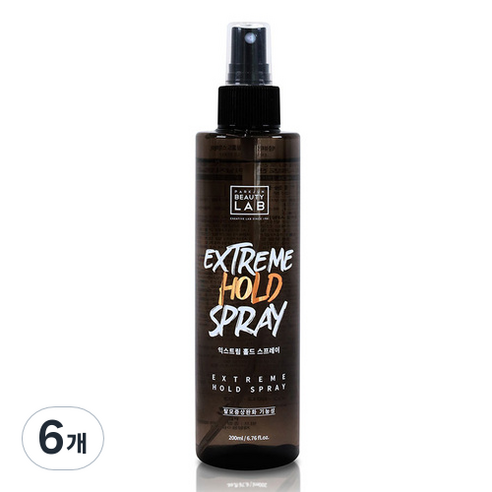 박준뷰티랩 익스트림 홀드 스프레이, 6개, 200ml