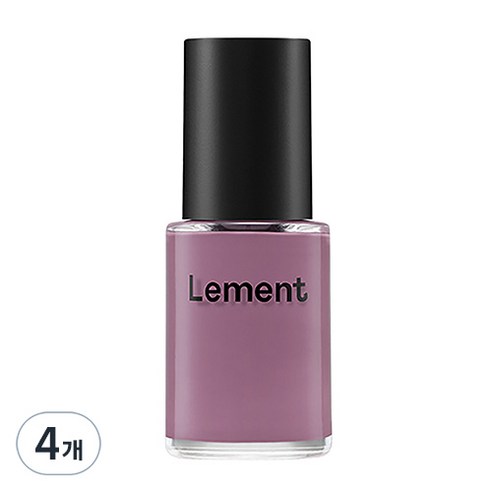 르멘트 컬러 네일, 09 페일 푸시아, 14ml, 4개