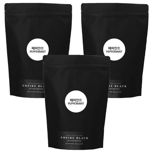 EMPIRE1897 페퍼민트차, 100g, 1개입, 3개