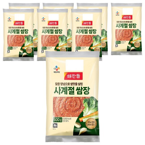 사계절 쌈장, 500g, 8개