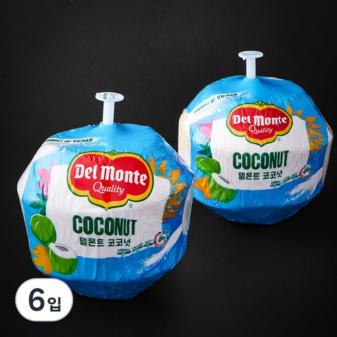 델몬트 점보 영코코넛, 900g, 6입