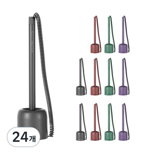 모나미 롤링펜 S 0.7mm, 랜덤발송, 24개