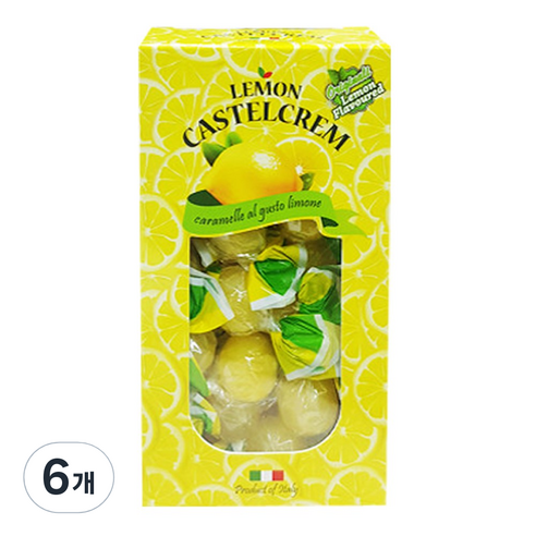 카스텔크렘 레몬, 145g, 6개