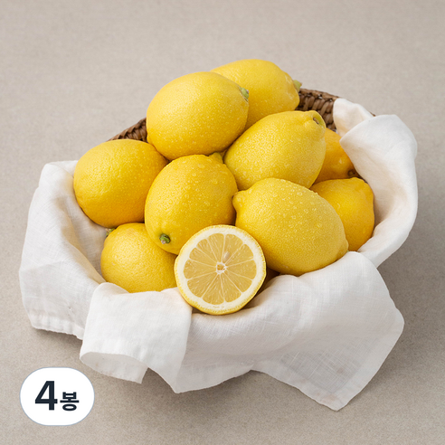 곰곰 칠레산 레몬, 1.2kg, 4봉