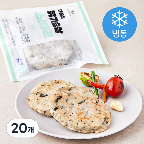 다즐샵 닭가슴살 스테이크 깻잎맛 (냉동), 100g, 20개