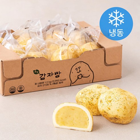   감자밭 감자빵 오리지널 10개입 (냉동), 1.2kg, 1개