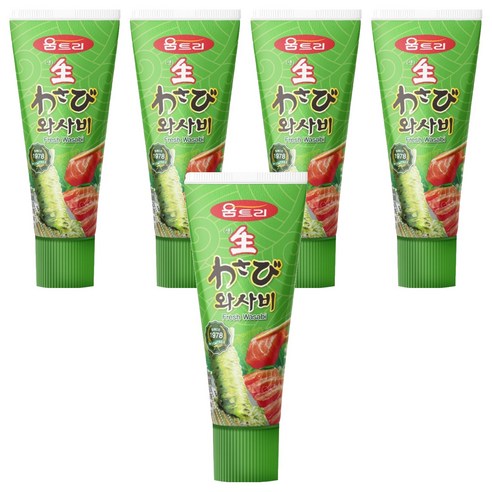 움트리 생 와사비, 120g, 5개