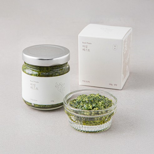 위크위크서울 바질페스토 소스, 100g, 1개