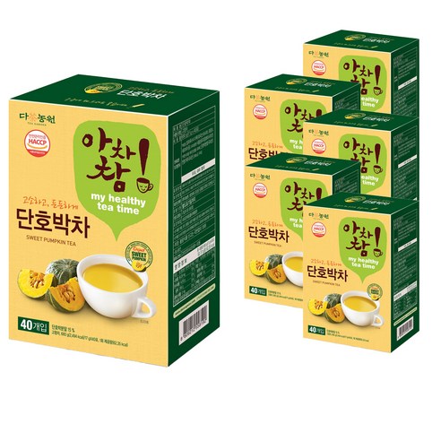 다농원 단호박차, 17g, 5개
