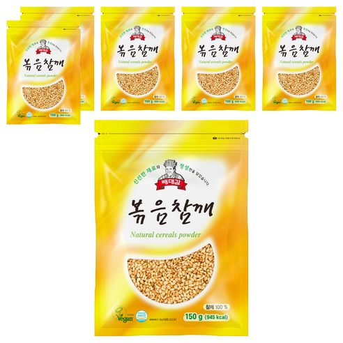 배대감 볶음참깨, 150g, 6개